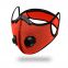 fashion 2020 Outdoor cycling maskes with 5 layer filter carbon cloth mouth maskes fashion sport face maskes with valve for dust