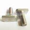 Hot forged machined square T-head bolt for Mesto