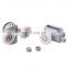 Plastic Sliding Doors Rollers Wheels Glass Double Wheel Shower Pulley