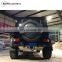 4x4 squared sparewheel fit for G-class W463 4x4 carbon fiber with iron support tail sparewheel cover