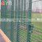 PVC Coated Green Garden Metal Double Wire Fence