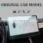 Finger Print Tempered Glass Display Anti Glare Protector Screen Protectormatte Center Control Touchscreen For Tesla Model 3 Y