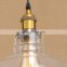 Vintage Loft Glass Pendant Lamp E27 Retro Decoration Hanging Light