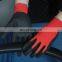HY 15G good grip spandex and nylon shell Foam Nitrile Coated gloves