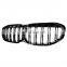 Car parts glossy black Car Grille Mesh rear diffuser splitter front grille for bmw 1 series F40 Exterior Accessories