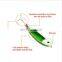 Glow Metal Cast Jig Spoon  40G Shore Casting Jigging Lead Fish Sea Bass Fishing Lure Artificial Bait Tackle