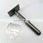 New Design Zinc Alloy Handle Double Edge Shaving Safety Razor for Man with Stocks for Ordering