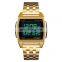 Mens Luxury Watch Skmei 1368 Stainless Steel Watch 3 ATM Water Resistant Watch