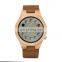 BOBO BIRD 2022 Top Brand Quartz Wood Watch Custom logo Wrist Watches for Men with Low MOQ
