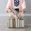 Storage Basket Metal Book Organizer Home Decorative Metallic Wholesale Wire Stainless Steel Gift Gold Storage Basket With Handle