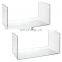 Acrylic Wall Mount Towel Organizer Shelf for Kitchen, Bathroom,Bedroom