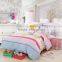  China cartoon designs bed sheet set home use cotton 4 pcs China flat bed sheet set