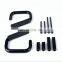 4PCS Front and Rear Grab Handles Bars Solid Steel For Jeep Wrangler JK YJ