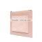 Guangzhou Hot sale pink suede pocket and calfskin leather evening party clutch pouch clutches bag for woman