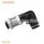 PLM pvc bulkhead union 90 degree fittings elbow Penumatic plastic push fit quick Connector