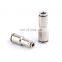 SNS JPG Series push to connect nickel-plated brass straight reducing metal quick fitting pneumatic connector for air hose tube