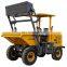 MAP Good quality site dumper truck with hydraulic steering