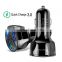Best Selling Product Charger USB Port Fast QC3.0 Triple USB Port Car Charger Adapter Mini Car Charger for Cell Phone
