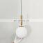 Creative Indoor Chandelier Simple LED Glass Ball Hanging Lights Decor Pendant Lamp