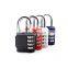 Amazon hot seller Travel Suitcase 4 Dial Luggage lock combination outdoor padlock locks locks