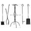 Casual Grilling Stove Tools Wrought Iron Ornament Fireplace Accessories