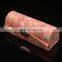 Handmade Custom Durable Rouge Organizer Bag Floral Lipstick Holder with Mirror