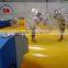 2015 New arrvail Inflatable ground pools / swimming pool with bumper ball bubble soccer ball