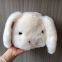 015Wholesale fashion plush cute rabbit shaped bag ladies single shoulder chain faux fur purse for women
