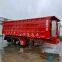 Heavy duty dump semi-trailer Export semi-trailer Iron ore powder transport vehicle