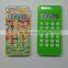 8 digits fancy calculator wth maze game, small cartoon calculator