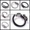 black wire bracelet stainless steel men dragon bracelet