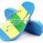 Fuzhou Mykhaki pe and pvc flip flop for wedge and gift