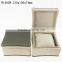 W514 Luxury Storage Display Wooden Single Watch Packaging Box Lining Velvet