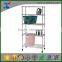 SUREALONG High Quality Home Storage Kitchen Organization Metal Wire Shelving