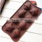 100% FDA silicone heart shape silicone chocolate molds chocolate maker Online selling silicone cake molds