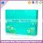 Laser silver logo pearl paper luxury packaging cosmetic box