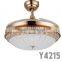 Indoor Outdoor 4 ABS Hidden Blades Copper Motor Ceiling Fans With Lights                        
                                                Quality Choice