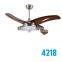 Wooden Blade Antique False Ceiling Fan With LED Light