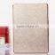 2015 new gold leather folding case for ipad air 2