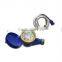 multi jet rotor meter wet type for home