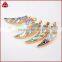 Fashion gold plated elephant tusk abalone shell pendant bead jewelry