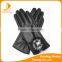 Wholesale cheap gloves china gloves factories Fahion ladies Pu leather glove with True hairball