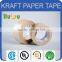 Best cheap price water activated kraft paper tape non glue
