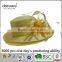 Lady Sinamay Hat Wholesale Women Wide Brim Church Hat