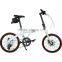 China new design popular 12 lightweight aluminum mini folding bike