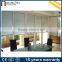 adjustable aluminum frame double glazed shutter door