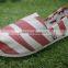 Latest eva sole design cheap canvas shoes for men