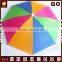 Funny design outdoor portable rainbow color mini umbrella