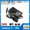 wall plug ac dc power adapter 36v 1a 36w with EU US AU UK plug and approved CCC CE UL FCC GS C-TICK PSE SAA KC BS