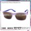 Gorgeous luster coated square shape style custom injection sunglasses